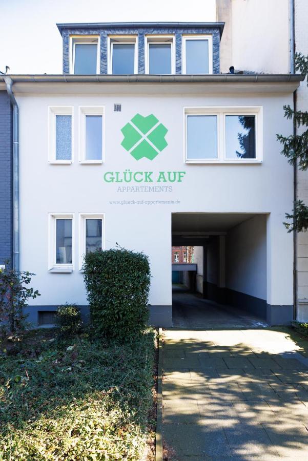 Gluck Auf Appartements Am Stadtpark 뒤스부르크 외부 사진